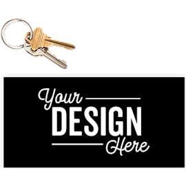 7.5 in. x 3.75 in. Rectangular Bumper Sticker - Color: Black