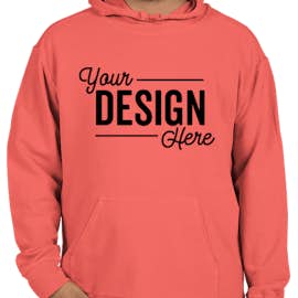 Comfort Colors French Terry Scuba Pullover Hoodie - Color: Watermelon