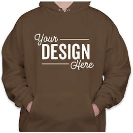 Hanes Ultimate Heavyweight Pullover Hoodie - Color: Dark Chocolate