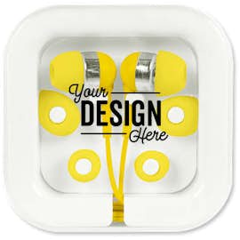 Color Pop Earbuds - Color: Yellow