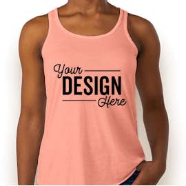 Bella + Canvas Women's Flowy Racerback Tank - Color: Sunset