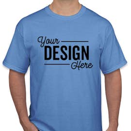 Canada - Gildan 100% Cotton T-shirt - Color: Carolina Blue