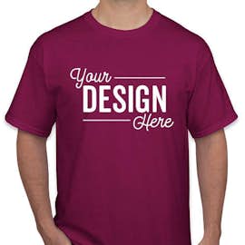 Canada - Gildan 100% Cotton T-shirt - Color: Berry