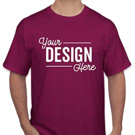 Canada - Gildan 100% Cotton T-shirt - Color: Berry