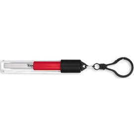 Stretchable Stainless Steel Reusable Straw - Color: Red