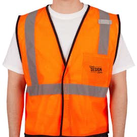ML Kishigo Class 2 Mesh Safety Vest - Color: Orange