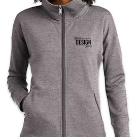 OGIO Women's Luuma Full Zip Tech Fleece Jacket - Color: Petrol Grey Heather