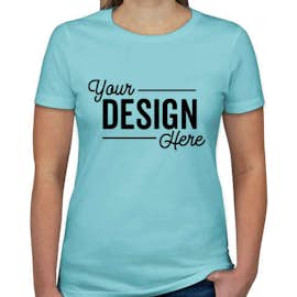 Next Level Women's Slim Fit Jersey T-shirt - Color: Cancun
