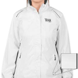 Core 365 Women's Waterproof Ripstop Jacket - Color: White