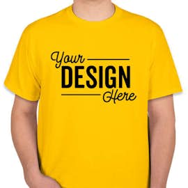Canada - Fruit of the Loom 100% Cotton T-shirt - Color: Yellow