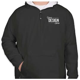 Charles River Classic Hooded Packable Anorak - Color: Black