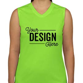 Badger B-Dry Women's Sleeveless Performance Shirt - Color: Lime