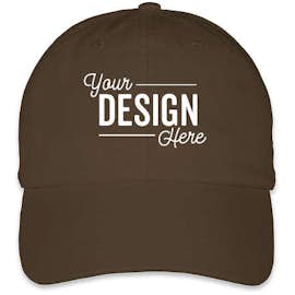 Bayside USA-Made Cotton Twill Hat - Color: Chocolate