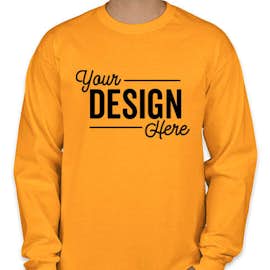 Canada - Gildan Ultra Cotton Long Sleeve T-shirt - Color: Gold