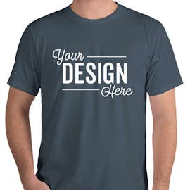 Royal Apparel USA-Made Organic T-shirt - Color: Pacific Blue