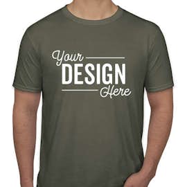 Canada - Gildan Softstyle Jersey T-shirt - Color: Military Green
