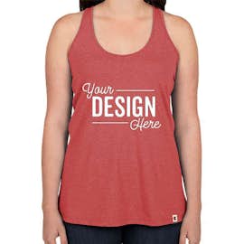 Champion Authentic Women's Tri-Blend Swing Racerback Tank - Color: Carmine Red Heather