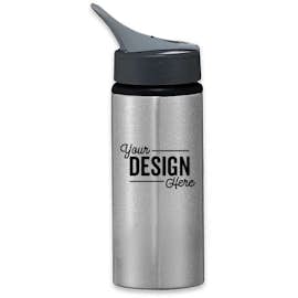 20 oz. Laguna Aluminum Water Bottle - Color: Silver