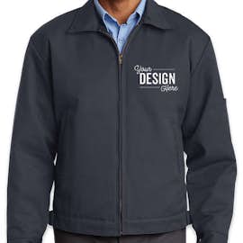 Red Kap Slash Pocket Work Jacket - Color: Charcoal