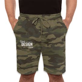 Independent Sweat Shorts - Color: Forest Camo