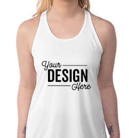 Team 365 Women's Zone Racerback Performance Tank - Color: White
