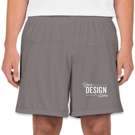 High Five Contrast Performance Shorts - Color: Graphite / White