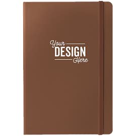 Ambassador Hard Cover Notebook - Color: Brown