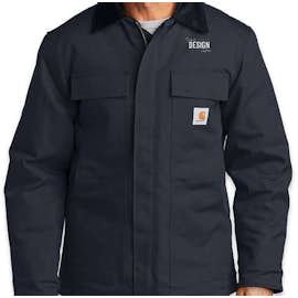 Carhartt Duck Traditional Coat - Color: Dark Navy