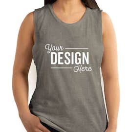 Next Level Women's Slim Fit Festival Muscle Tank - Color: Ash