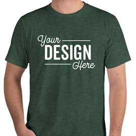 Royal Apparel USA-Made Organic Eco 50/50 T-shirt - Color: Heather Pine