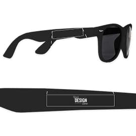 Sun Ray Sunglasses - Color: Black