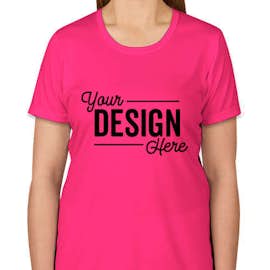 Sport-Tek Women's Competitor Performance Shirt - Color: Neon Pink