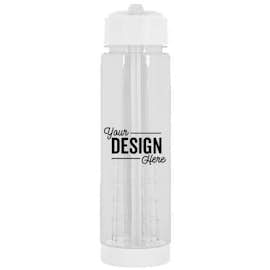 25 oz. Fruit Infuser Water Bottle - Color: White