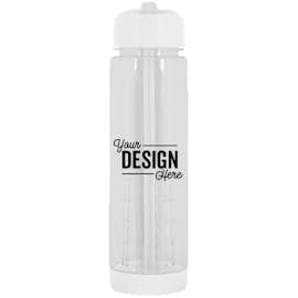 25 oz. Fruit Infuser Water Bottle - Color: White