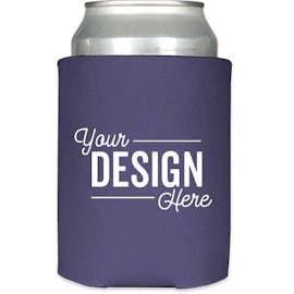 Full Color Photo Can Cooler - Color: Cobalt