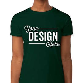 Gildan Ultra Cotton Women's T-shirt - Color: Forest Green