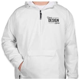 Charles River Classic Hooded Packable Anorak - Color: White