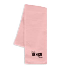 Sportsman Solid Knit Scarf - Color: Pink