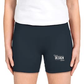 Badger Women's 4" Compression Shorts - Color: Navy