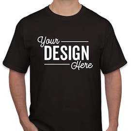 Canada - Gildan 100% Cotton T-shirt - Color: Black