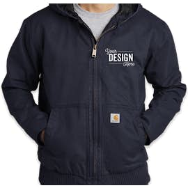 Carhartt Washed Duck Tall Active Jacket - Color: Navy