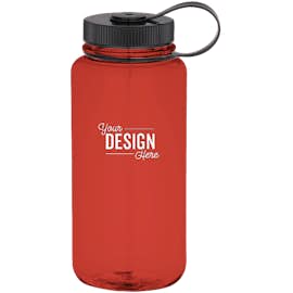 30 oz. Hardy Tritan Water Bottle - Color: Translucent Red