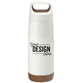 20 oz. Valhalla Copper Vacuum Insulated Water Bottle - Color: White