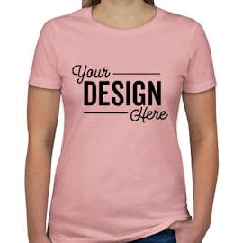Next Level Women's Slim Fit Jersey T-shirt - Color: Desert Pink