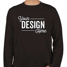 Canada - Gildan Softstyle Long Sleeve Jersey T-shirt - Color: Black