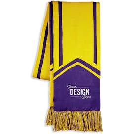 Holloway Homecoming Scarf - Color: Purple / Light Gold