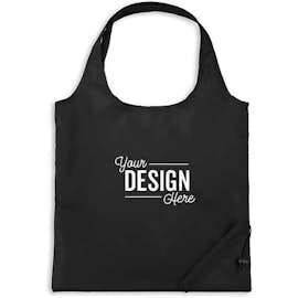 Bungalow Foldaway Shopper Tote - Color: Black