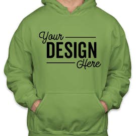 Gildan Midweight 50/50 Pullover Hoodie - Color: Kiwi