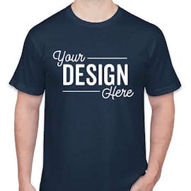 American Apparel USA-Made Jersey T-shirt - Color: Navy