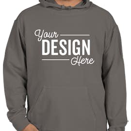 Comfort Colors French Terry Scuba Pullover Hoodie - Color: Pepper